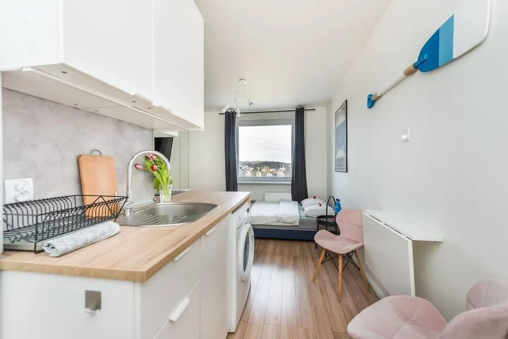 Piekne Mieszkanie Z Widokiem Na Zatoke Gdanska-Sopot Kamienny Potok Apartment Poland